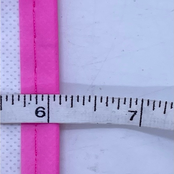 Lilly Pulitzer Floral Garden Pink Reusable Tote Shopping Bag Hibiscus Maui 11x9" - Picture 9 of 9